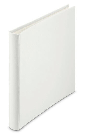 Hama Wrinkled – Fotobuch, gebunden, 30 × 30 cm, Kraftpapier, weiss
