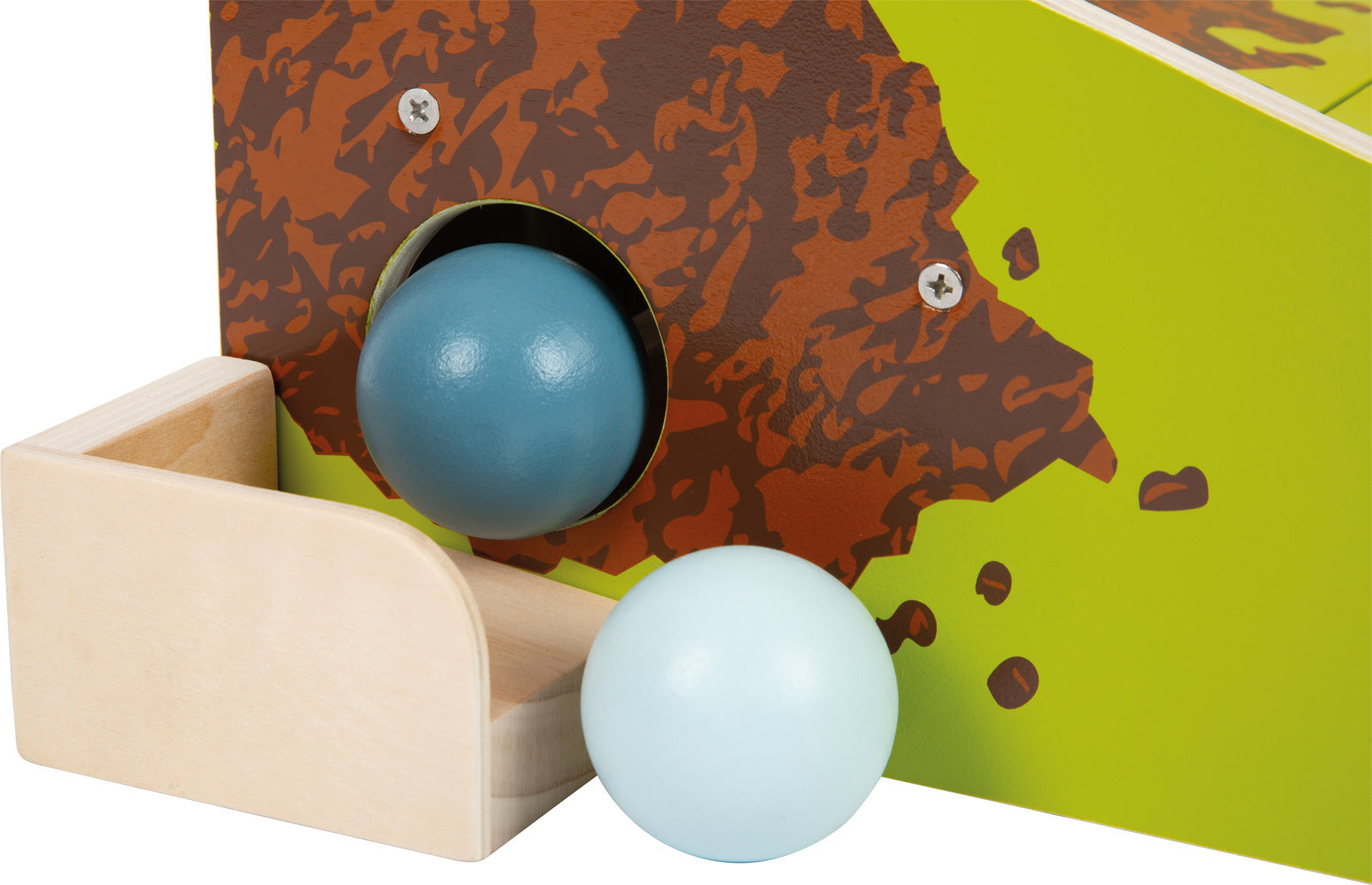Small foot Minigolf-Set Maulwurf – 1 Stück – ab 3 Jahren – Filz, Metall, Holz – mehrfarbig