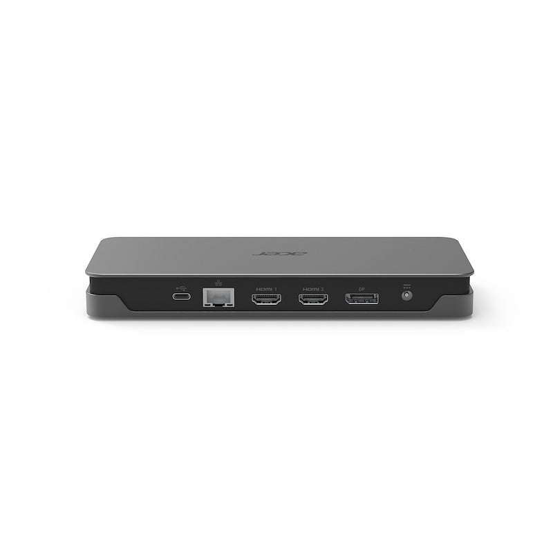 Acer GPDCK1101Q Dockingstation – USB-C, 1× DP, 2× HDMI, 4× USB-A, GbE, microSD, 3,5 mm Audio