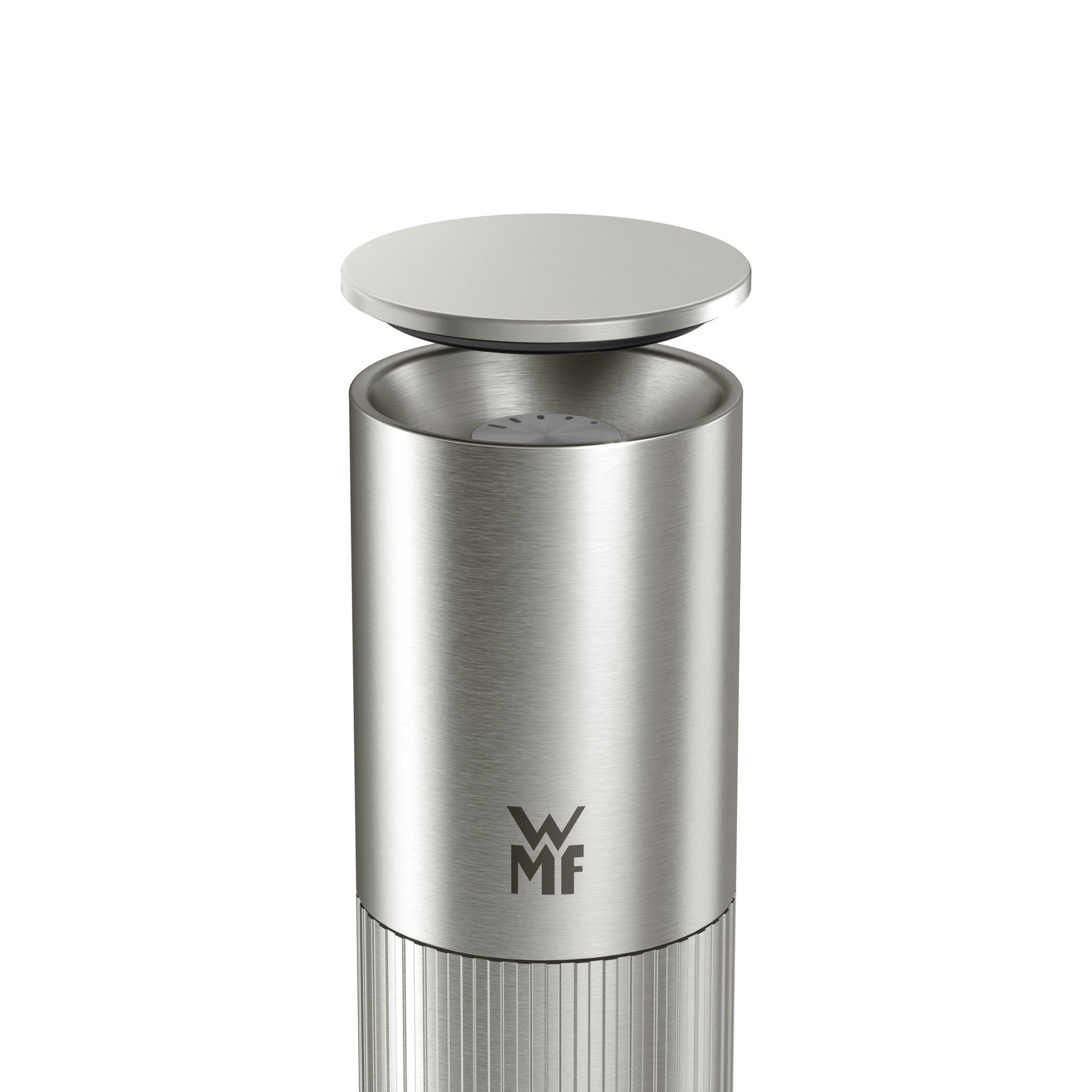 WMF Salz-/Pfeffermühle 20,5 cm, Edelstahl/Keramik, Silber, mit Keramikmahlwerk
