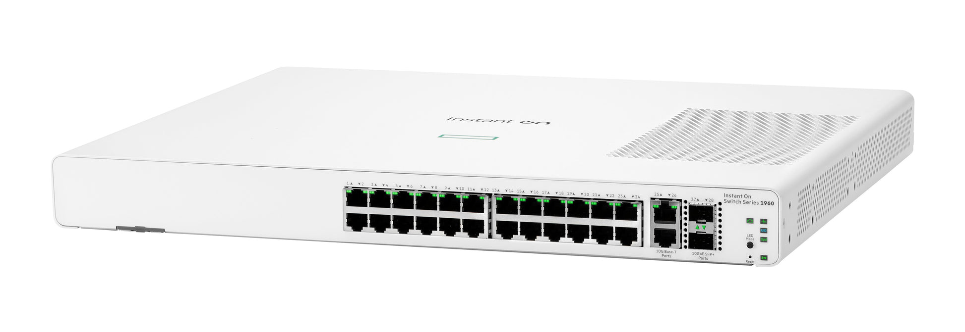 HPE 1960 JL806A – Managed Switch – 24×GbE, 2×SFP+, 2×10G RJ45, L2+, 1U