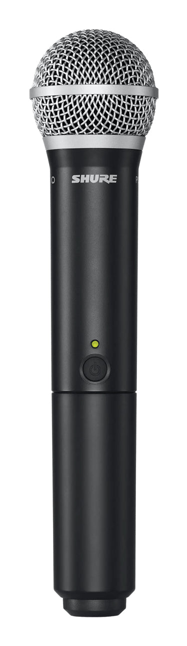 Shure BLX1288/P31-M17 Bühnenmikrofon – 6,35 mm Klinke, XLR, Kabellos (606–630 MHz), Niere, 100 m, Schwarz