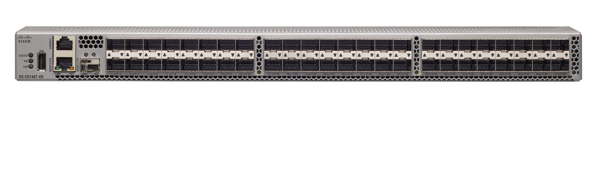 HPE SN6620C – Managed Switch – 48× 32Gb SFP+, Switching-Kapazität 1536 Gbit/s, 19", 1U