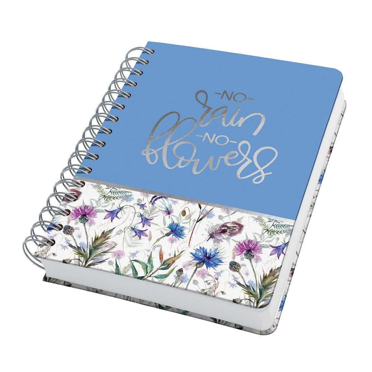 Sigel Spiralbuch JOLIE, Spiralbindung, Hardcover, 240 Seiten, perforiert, 120 g/m² – mehrfarbig