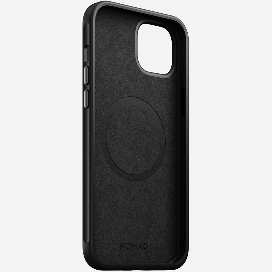 Nomad Backcover – für Apple iPhone 15 Plus – braun – Leder – MagSafe-kompatibel