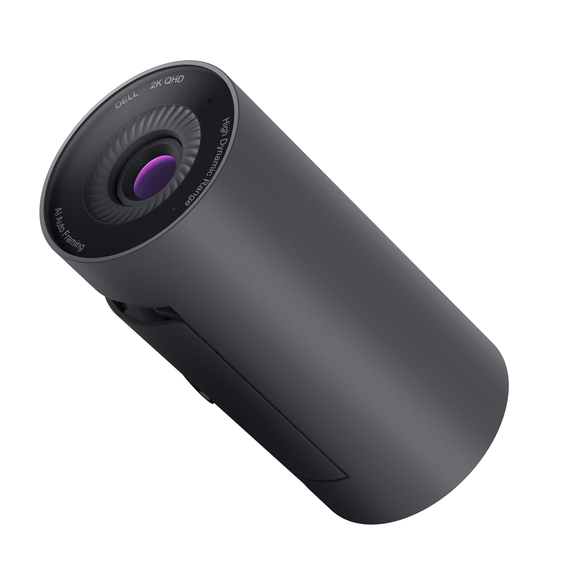 DELL WB5023 Webcam – 2K, 60 fps, Autofokus, USB 2.0, Sichtschutz – Schwarz