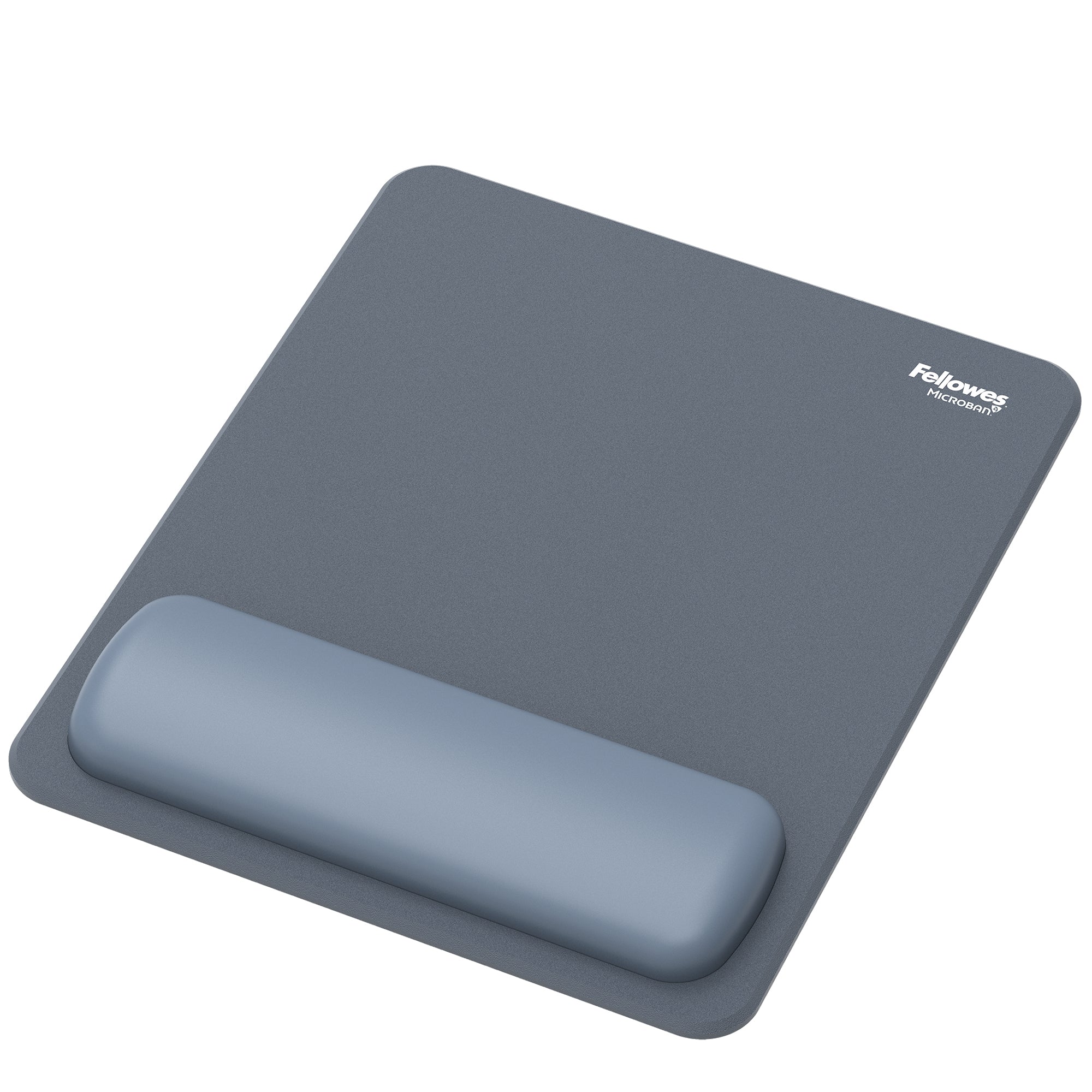 Fellowes Breyta – Mauspad mit Handgelenkauflage – Kunststoff – Aquamarin – 240 × 200 mm