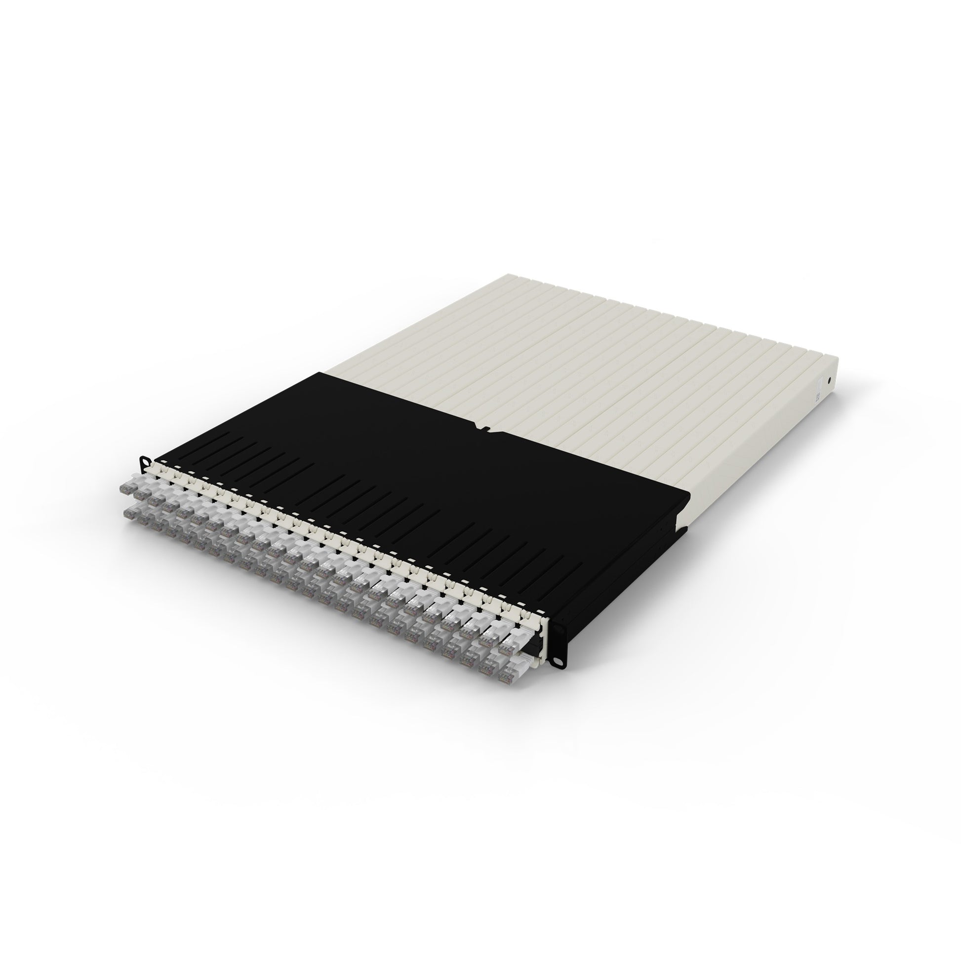 Patchbox 30RU – weiss, geschirmt