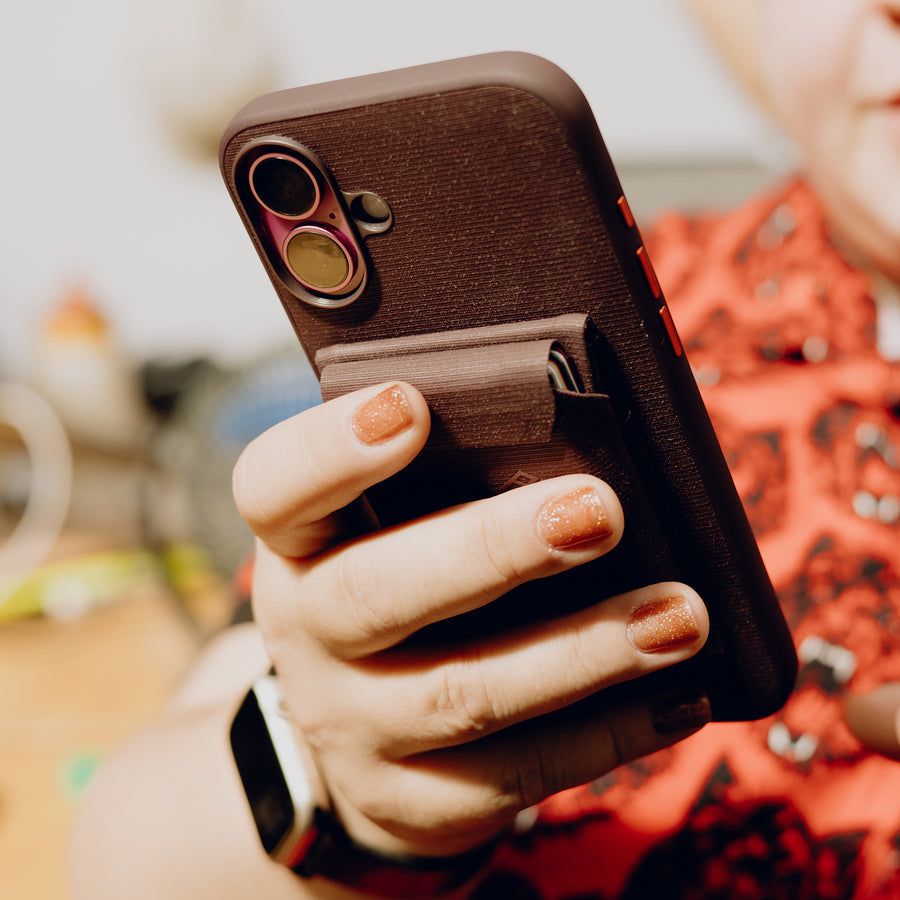 Peak Design Backcover – für Apple iPhone 16 Plus, Nylon+PC+TPU, Eclipse (Violett), bis 2 m sturzsicher