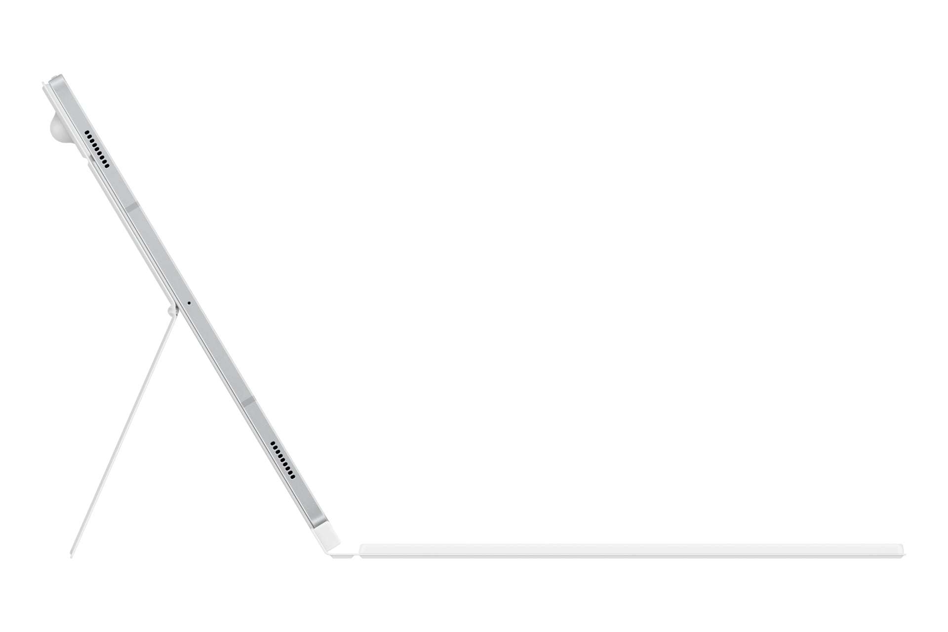 Samsung Book Cover Keyboard EF-DX825 – für Samsung Galaxy Tab S10+, S9+, S9 FE+ – 12,4" – Weiss
