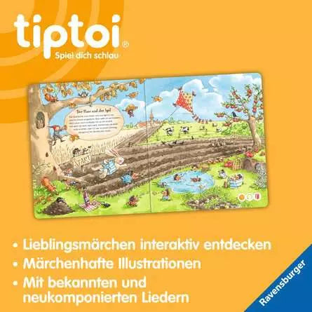 Ravensburger Buch – tiptoi: Meine schönsten Märchen, Hardcover, 24 Seiten, Deutsch, ab 4 Jahren