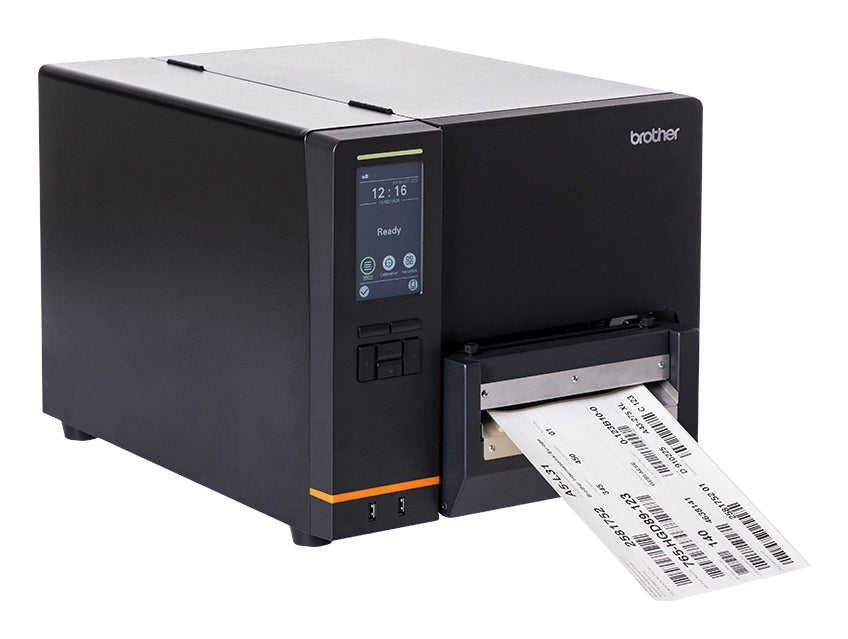 Brother TJ6421TN – Etikettendrucker, Thermodirekt/Thermotransfer, für Etiketten bis 173 mm, USB, WLAN, Bluetooth
