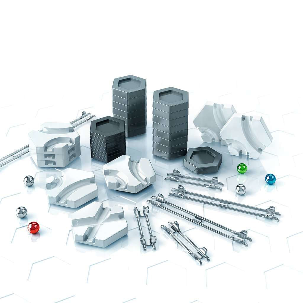 Ravensburger GraviTrax Extension Trax Erweiterung – 45-teilig – ab 8 J. – Kunststoff, mehrfarbig – CE
