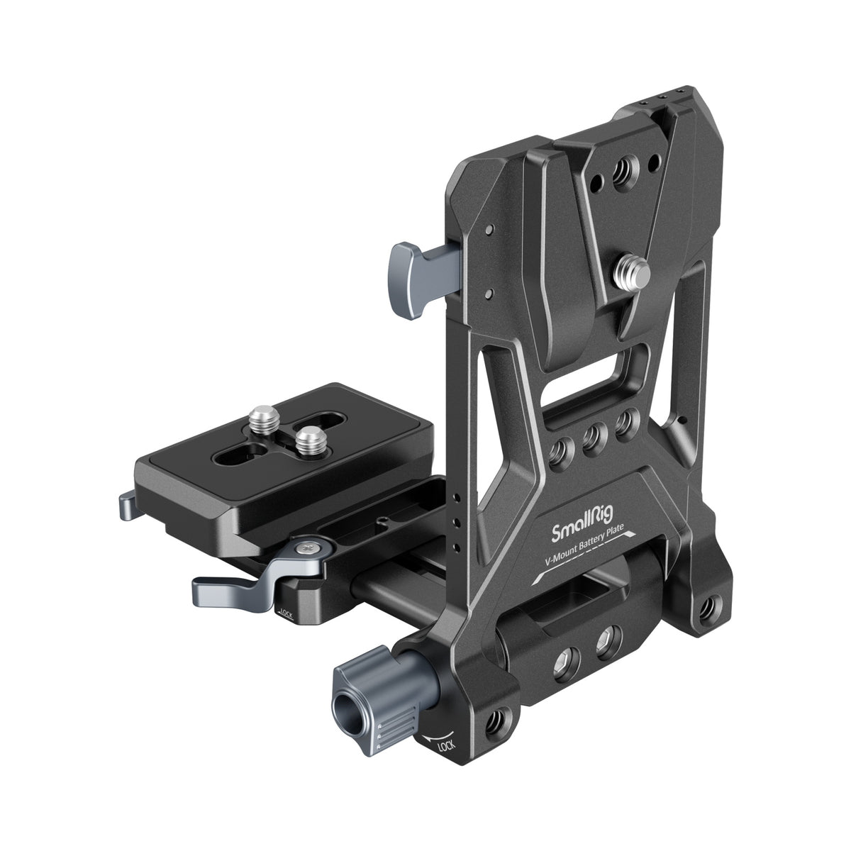 SmallRig 4064B V-Mount-Akkuplatte – 117 × 92 × 33 mm, 275 g – für Sony Alpha 7R V, 7 IV, 7S III und andere