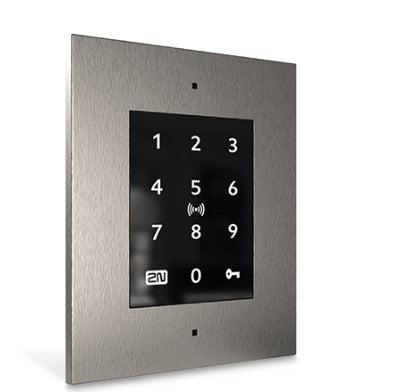 2N Zutrittsleser Access Unit 2.0 Touch – 108×45×131 mm, schwarz
