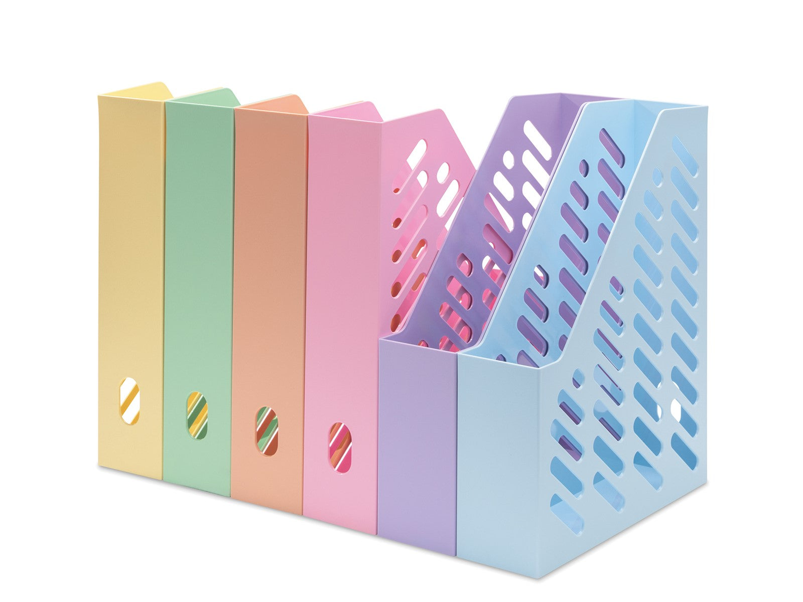 Han Stehsammler – für A4/C4, Rücken 76 mm, Pink, Polystyrol (PS), 10 Stück