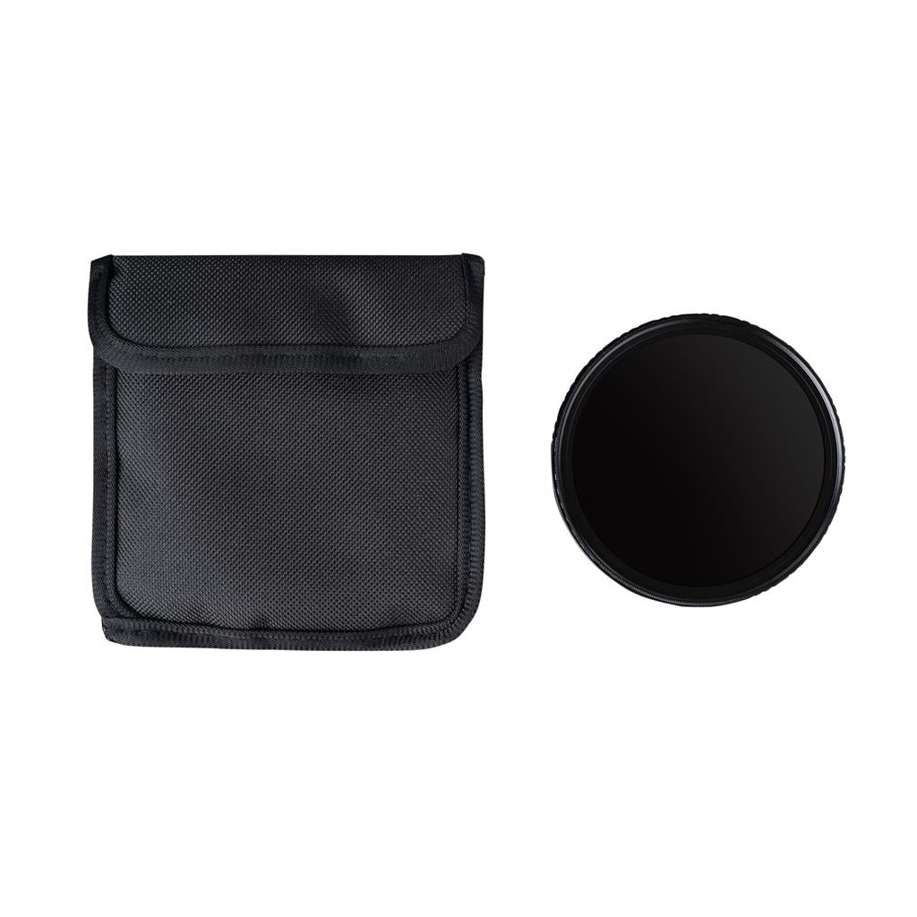 Dörr Digiline Slim Variabler Graufilter ND2–400 – 77 mm, 1–8,5 Stufen – Metall/Glas, mit Tragetasche