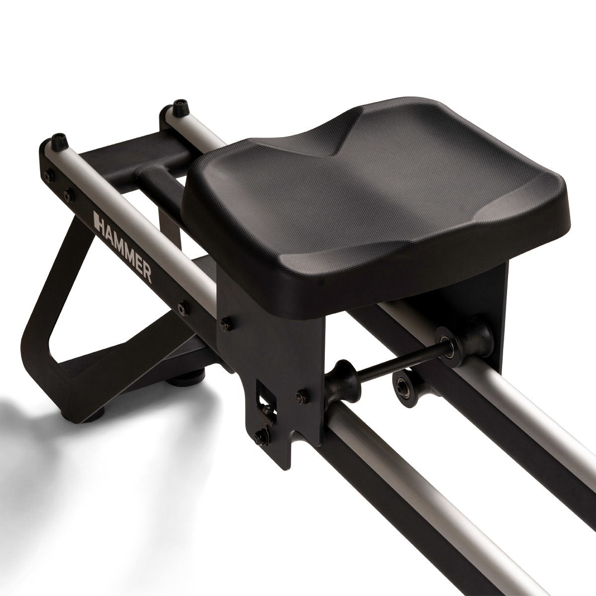 HAMMER Rudergerät RowFlow 5.0 NorsK, 150 kg, 205 × 57 × 103 cm – Braun, Holz