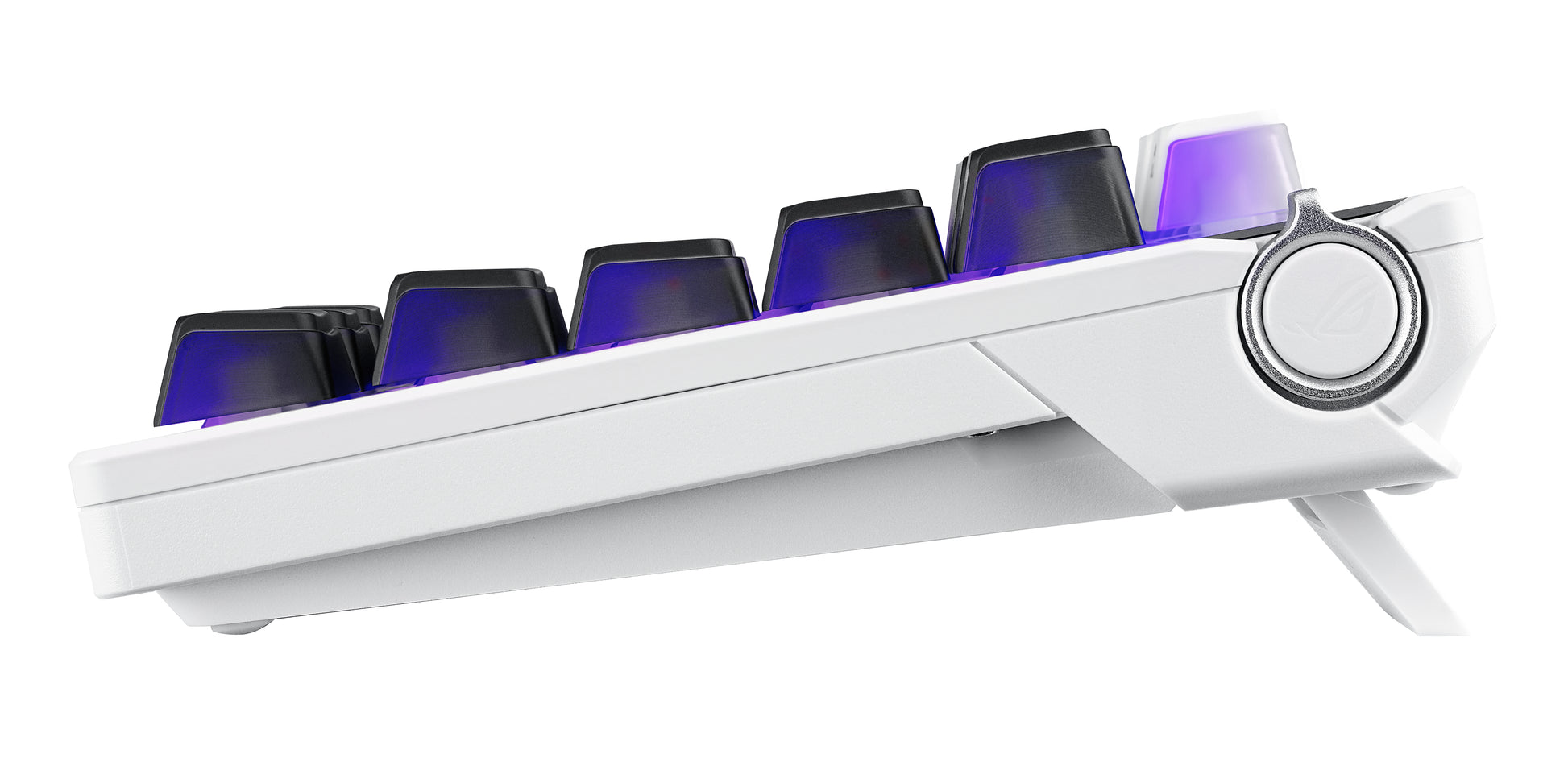 ASUS ROG Azoth X – Gaming-Tastatur 75% – Mechanisch – Bluetooth & 2,4 GHz (USB-A-Empfänger), USB-C, RGB