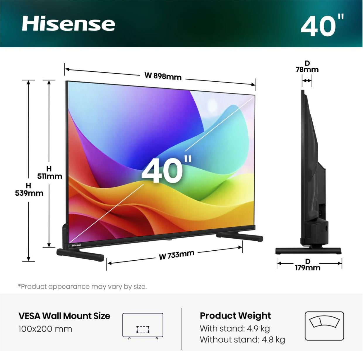 Hisense 40A5DS