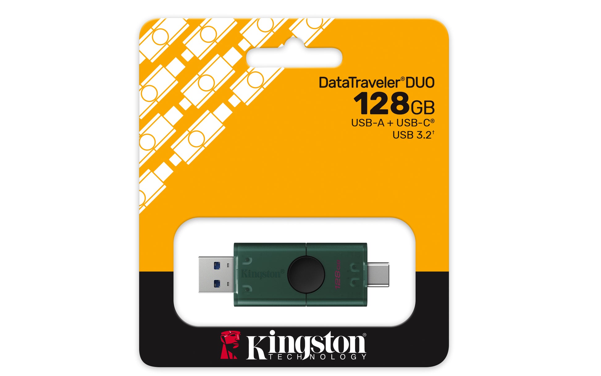 Kingston Technology Kingston DataTraveler Duo G2 USB-Stick – 128 GB, USB 3.2 Gen 1 (USB-A, USB-C)