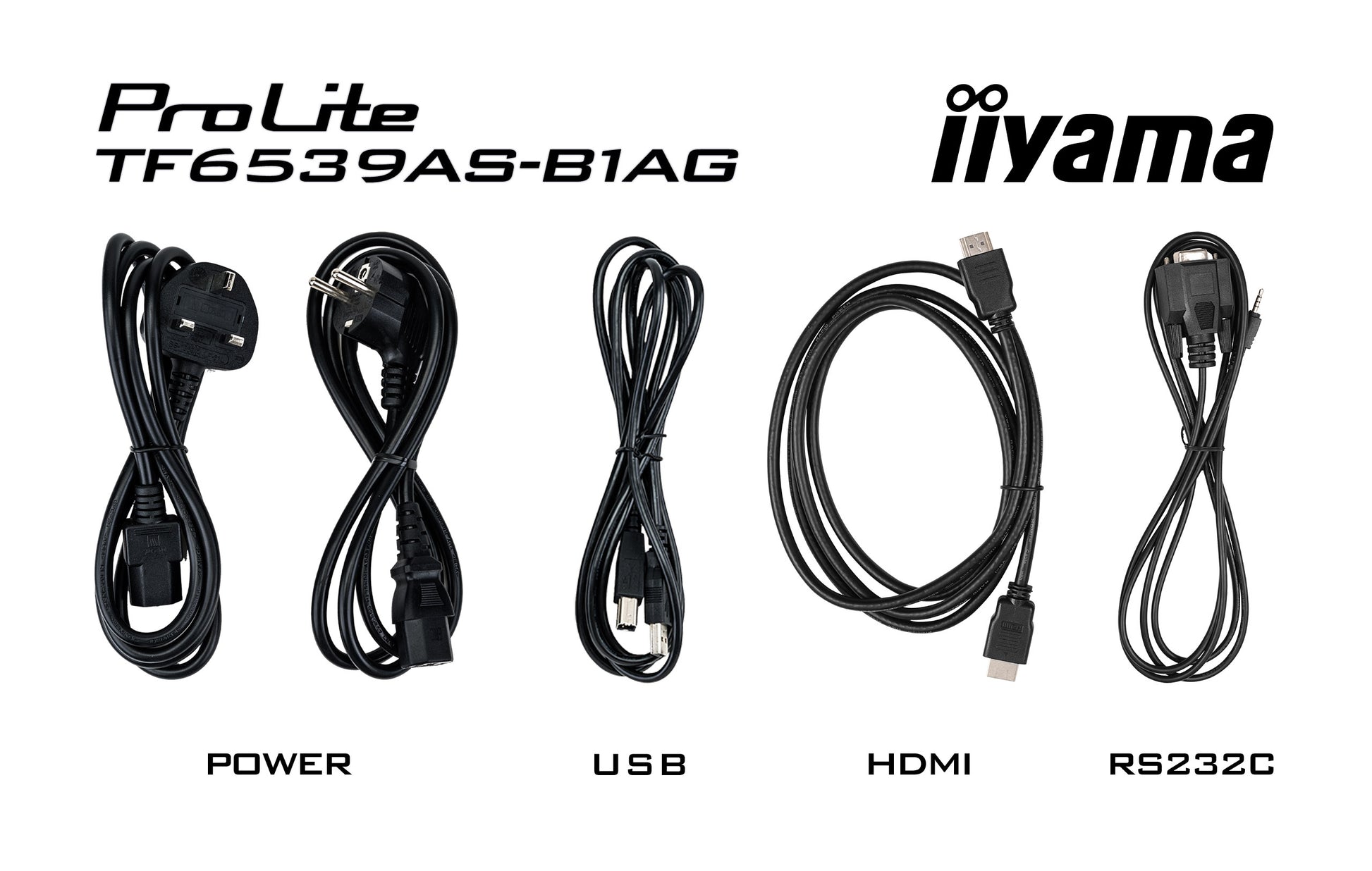 iiyama TF6539AS-B1AG 64,5" – 4K UHD, Touch, Android, 24/7, 500 cd/m²