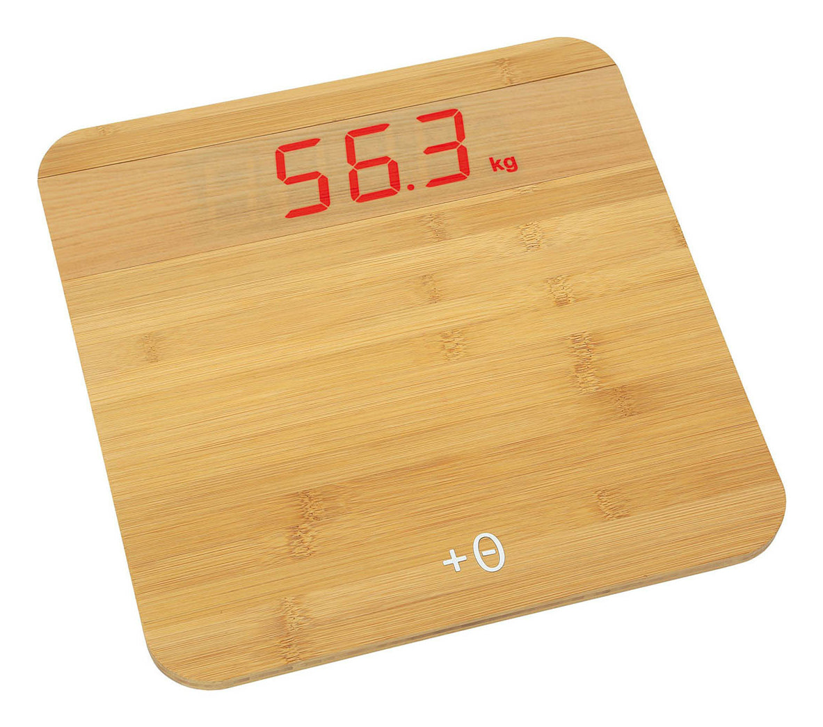 TFA-Dostmann Digitale Personenwaage BAMBOO – Holz, Braun – 150 kg