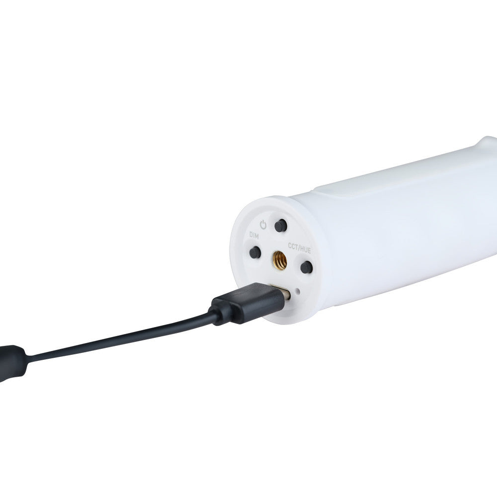 Nanlite CB-DMX-USBC-1/3 Kabelsplitter – 3-fach USB-C/XLR (M/W) – für PavoTube T8-7X LED Pixel Tube – Schwarz