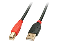 Lindy USB-Kabel, USB-A zu USB-B, 10 m, USB 2.0