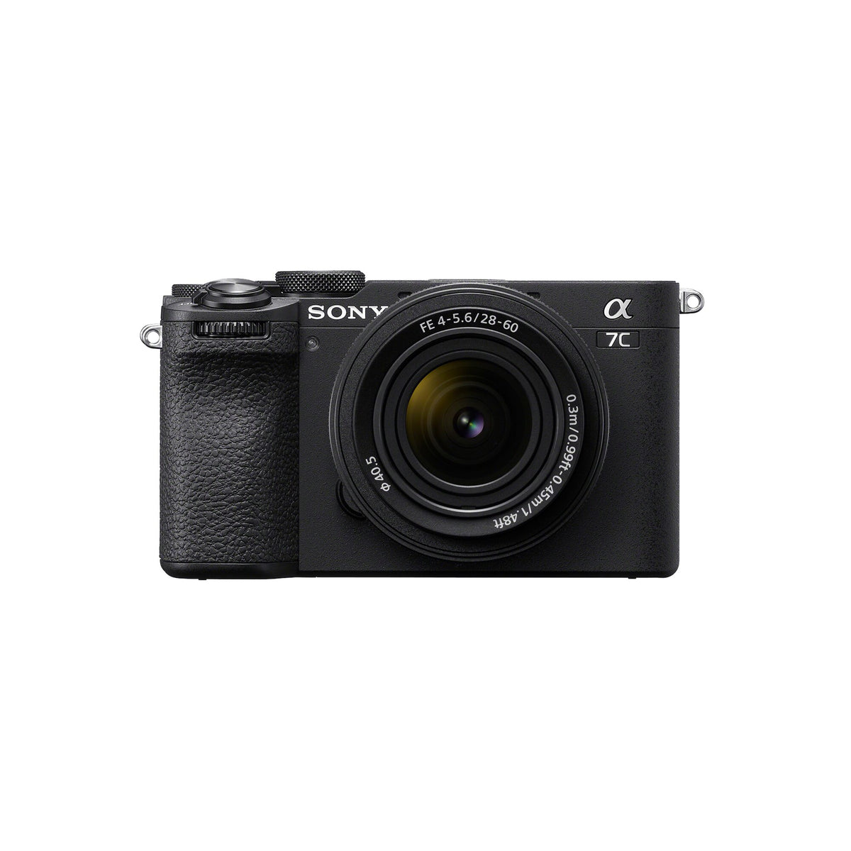 Sony Alpha 7C II – Systemkamera Kit 28–60mm, 34,1 MP Vollformat, 4K, schwarz