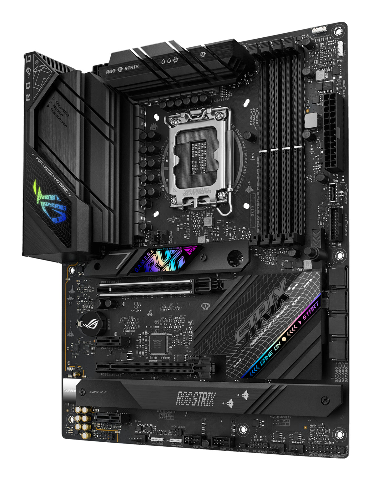 ASUS ROG STRIX B760-F GAMING WIFI – Mainboard – LGA 1700, Intel B760, ATX, DDR5