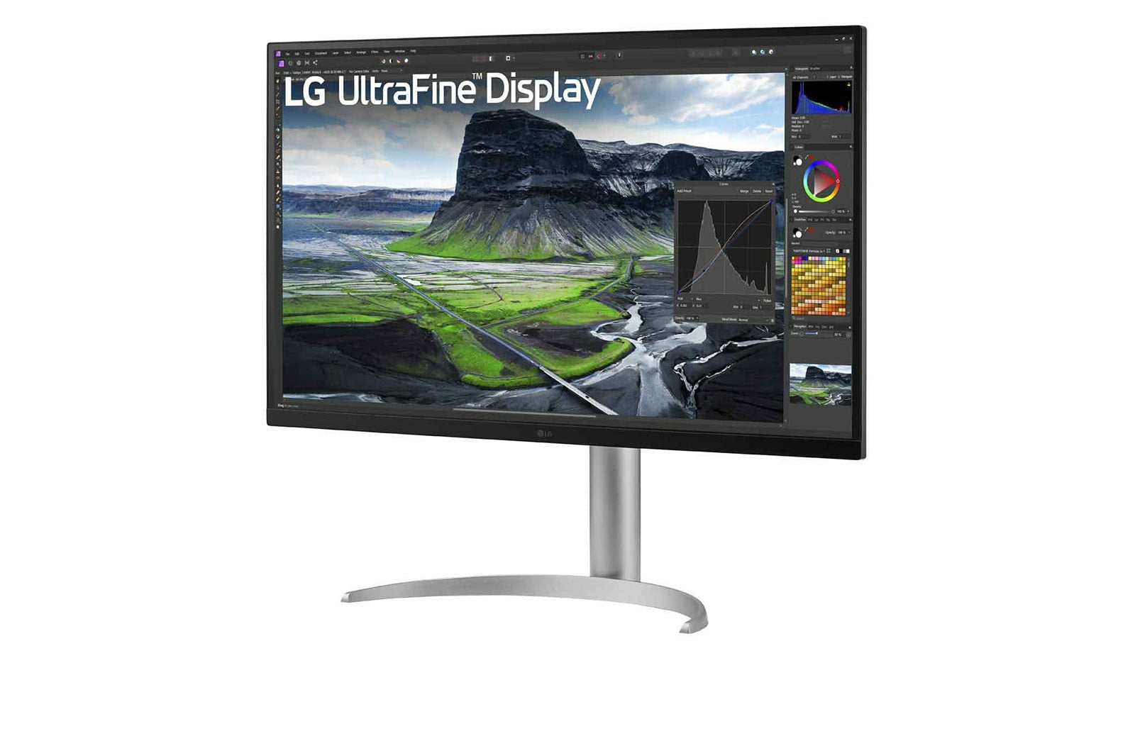 LG 32UQ850V-W – 31,5", 3840 × 2160 (4K), IPS, USB-C 90 W, KVM, DisplayHDR 400