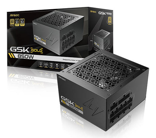 Antec GSK850 ATX-Netzteil 850 W 80 PLUS Gold – vollmodular, ATX 3.1, 12VHPWR