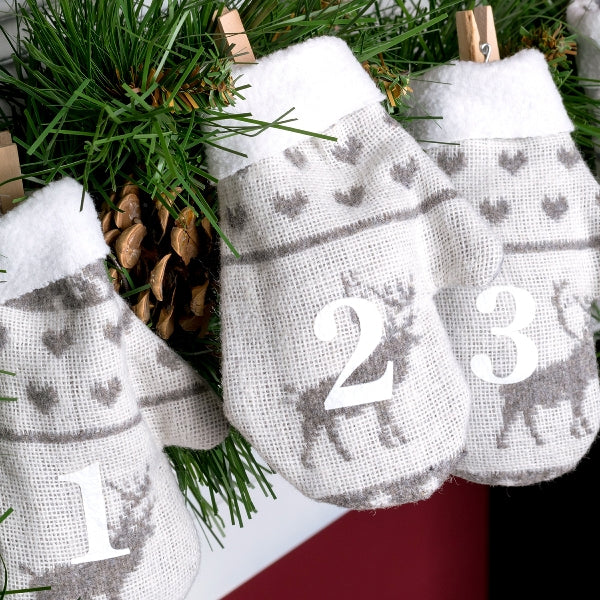 Pajoma Adventskalender – Rentier – 24 Beutel – 220 cm