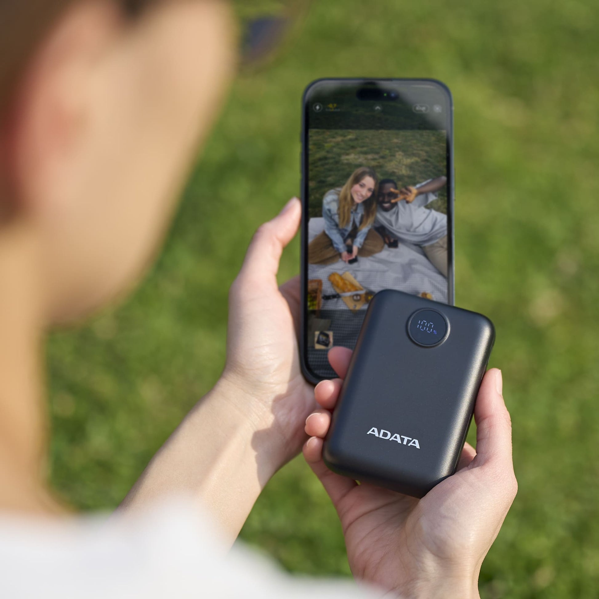 ADATA Powerbank – 10'000 mAh, Weiss