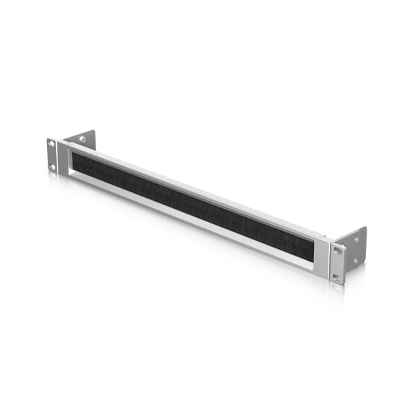 Ubiquiti UACC-RACK-PANEL-BRUSH-1U – Bürstenleiste, 1U, Schwarz/Stahl