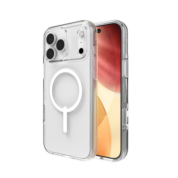ZAGG Crystal Palace Snap – Backcover – für Apple iPhone 17 Pro Max, Transparent, bis 4 m Sturzsicher