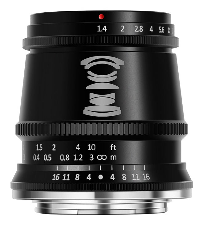 TTArtisan 17 mm f/1.4 Weitwinkelobjektiv – Sony E-Mount (APS-C) – für Sony