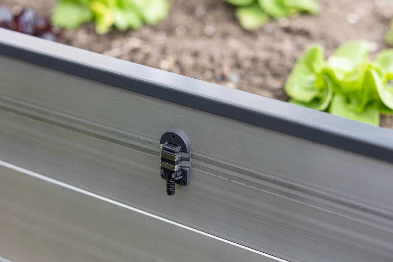 Kerbl Zaunbandverbinder – Schwarz, Grau – 2 Stk. – für Schnecken