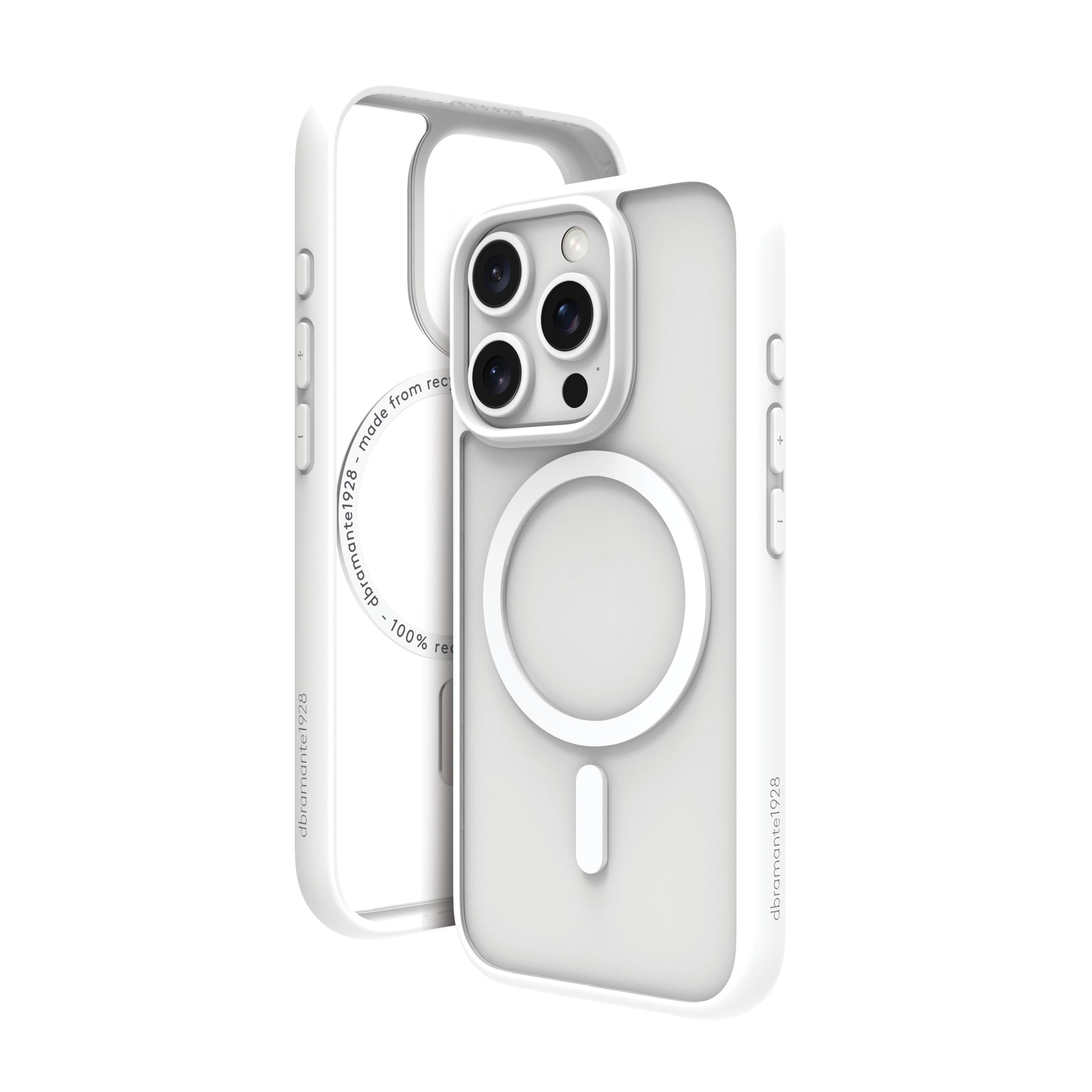 dbramante1928 Grenen Backcover – für Apple iPhone 16 Pro Max, Kunststoff, Weiss, bis 2 m sturzsicher