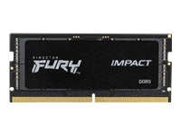 Kingston Technology Kingston FURY Impact – SO-DIMM DDR5 – 16 GB, 6400 MT/s, CL38, XMP 3.0, Schwarz