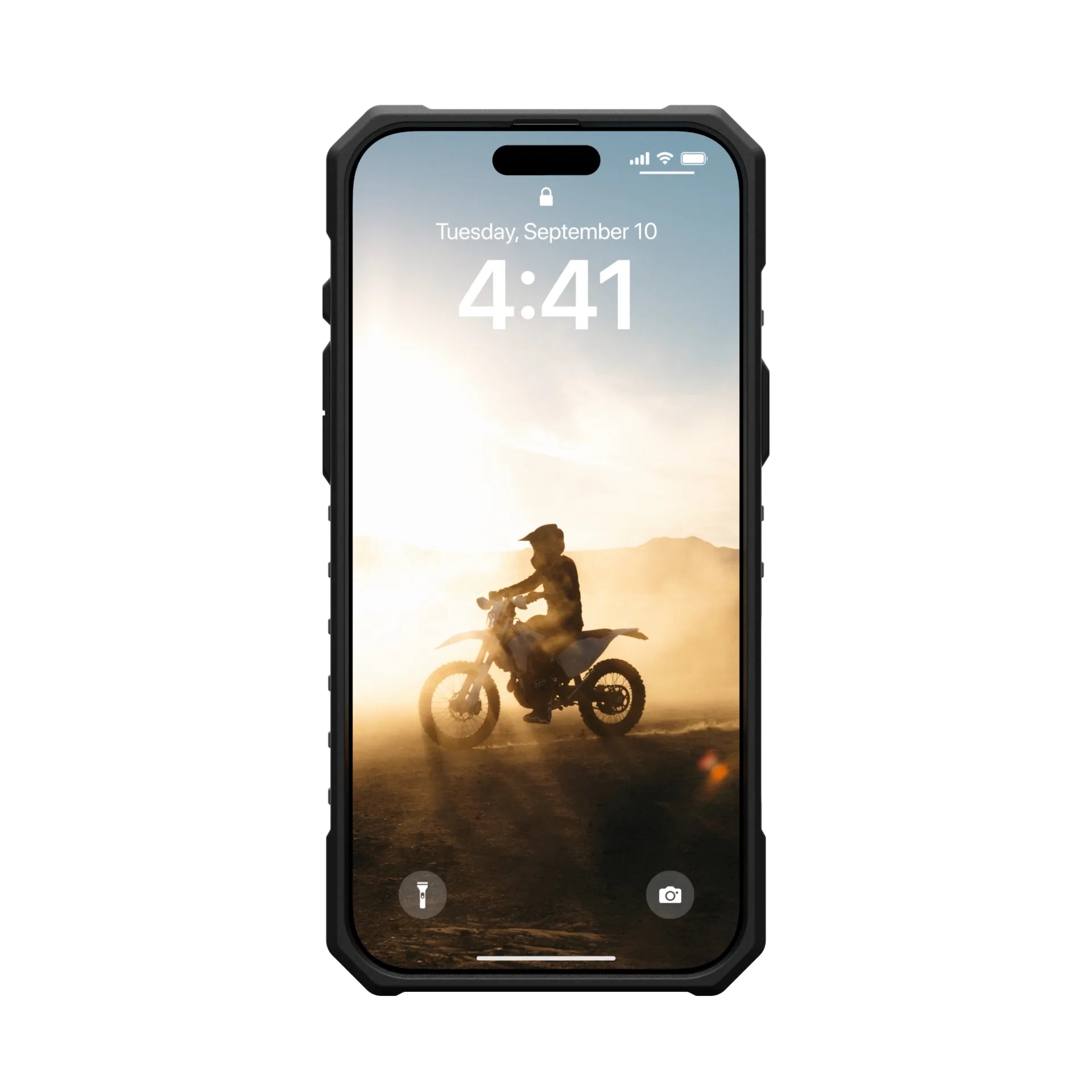 Urban Armor Gear UAG Pathfinder – Rückcover – für Apple iPhone 16 Pro Max, MagSafe, TPU, Himmelblau, bis 5,5 m Sturzsicher