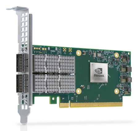 Nvidia ConnectX-6 Dx EN – PCIe 100GbE Adapter – 2×QSFP56 100 Gbit/s, PCIe 4.0