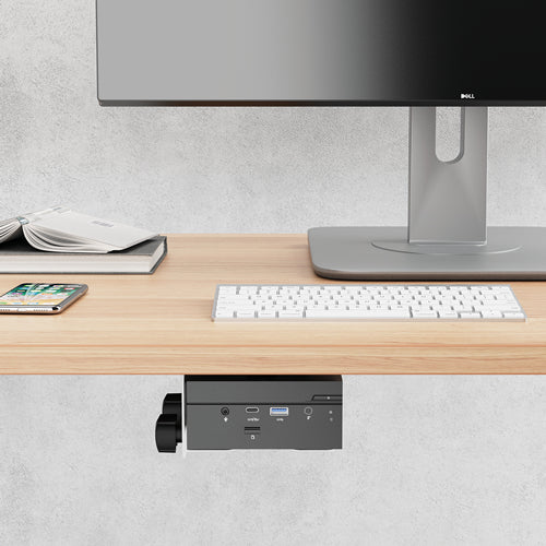 Fellowes VESA-Adapterplatte – VESA 50×50/75×75/100×100 mm – bis 5 kg – für Thin Clients und kleine CPUs