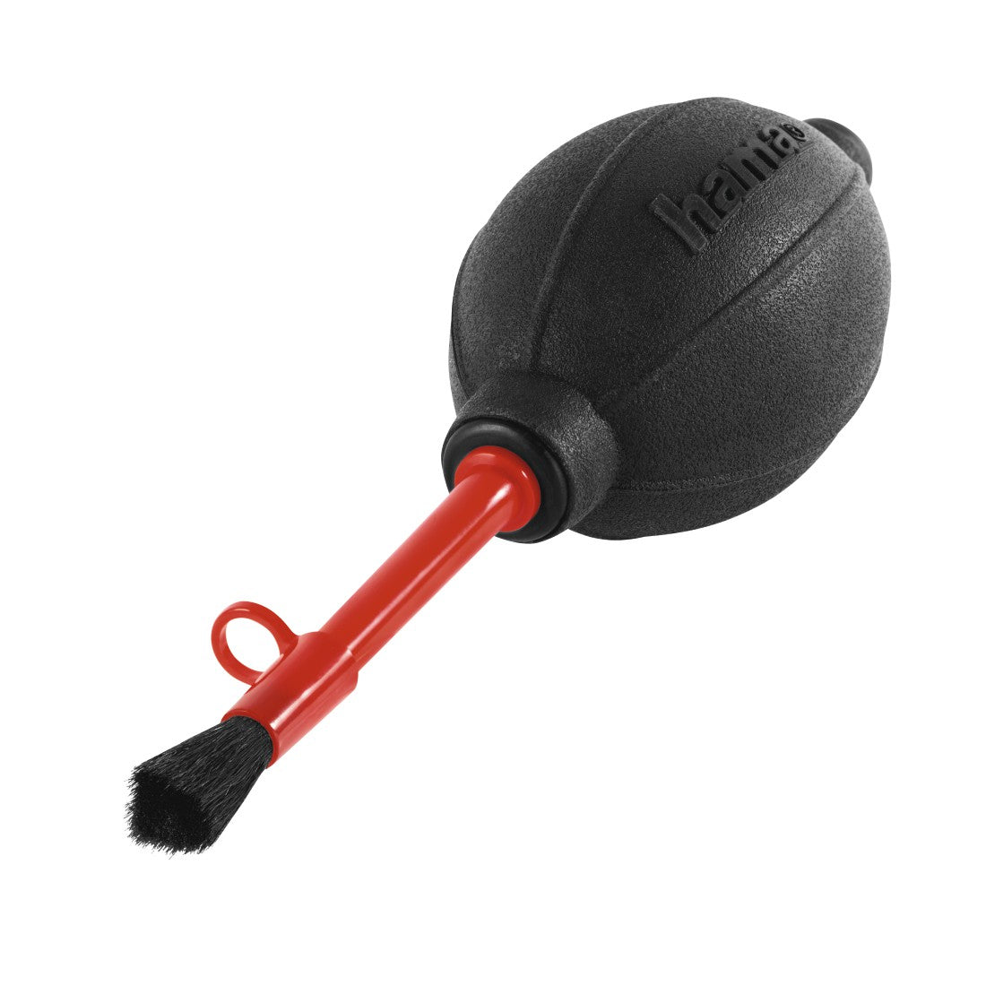 Hama Dust Ex 55 Blasebalg – mit Pinselaufsatz – Schwarz