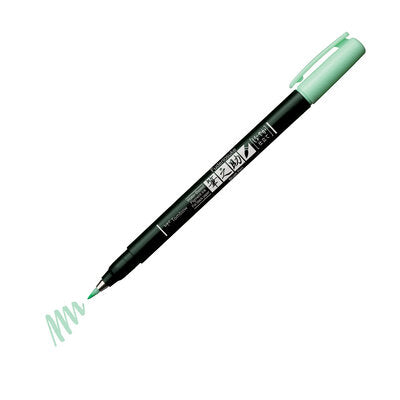 Tombow Fudenosuke Soft Pinselstift – Pinselspitze, wasserbasiert, pigmentiert, hellgrün