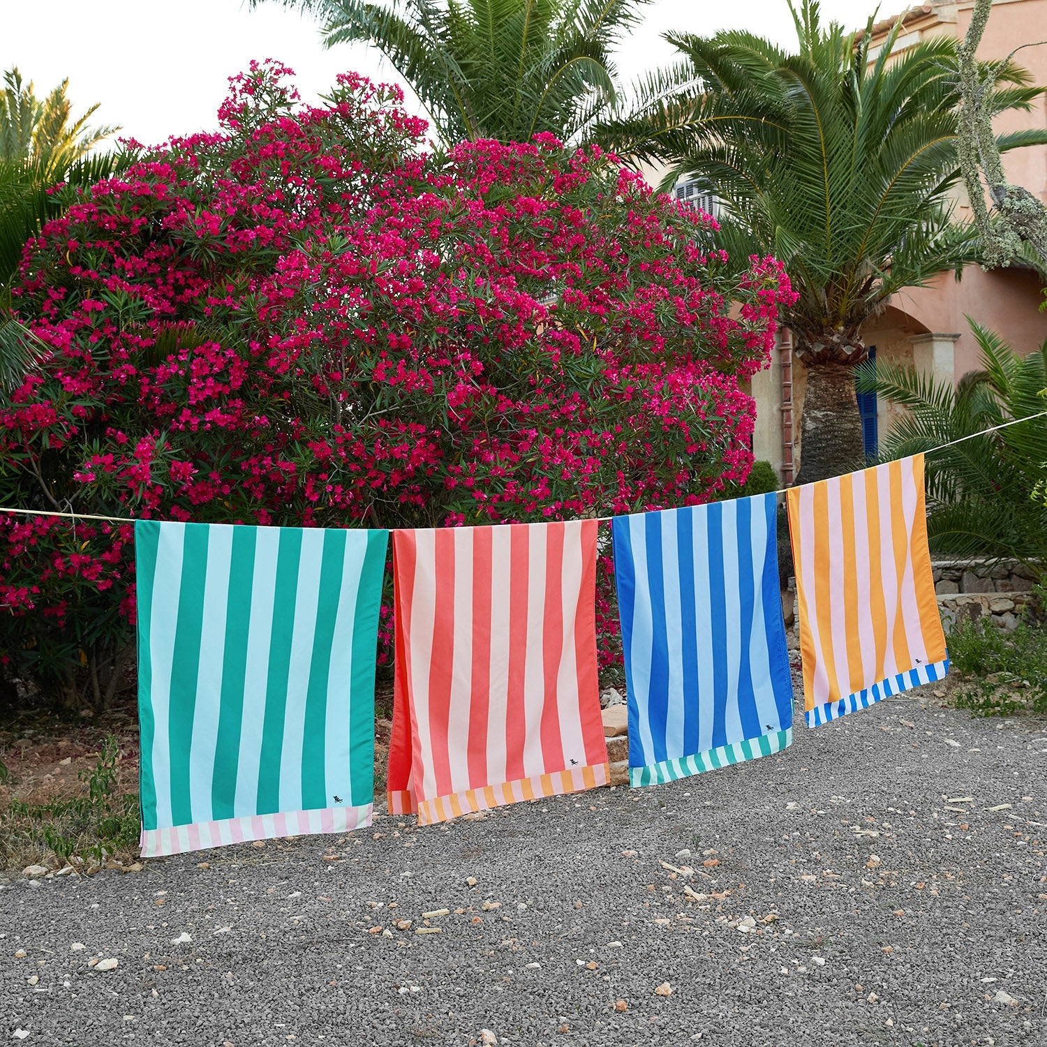 Dock & Bay Strandtuch DES Mellow Yellow – 90 × 200 cm, Orange, Polyamid/Polyester