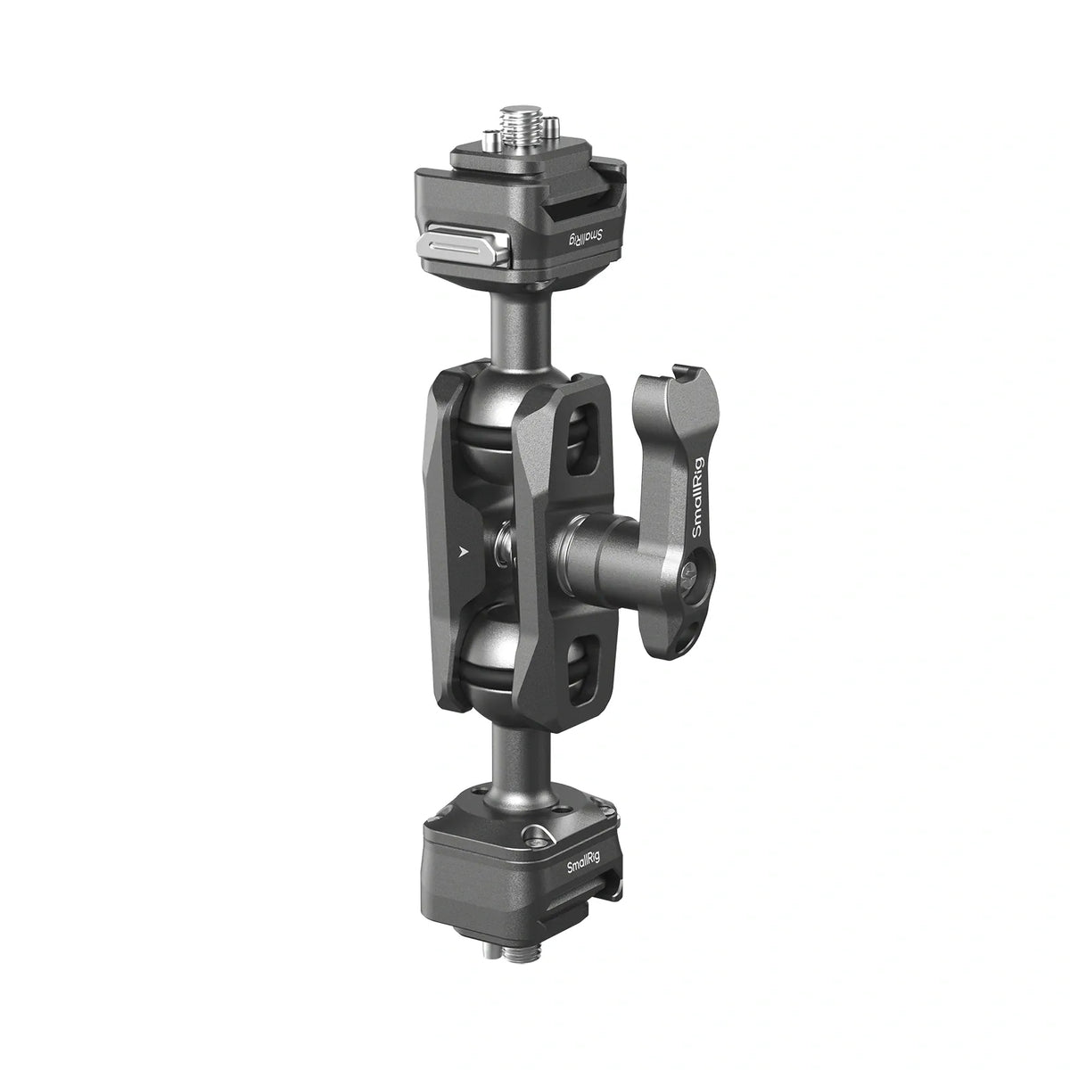SmallRig HawkLock H21 Magic Arm Halterung – Aluminium/Edelstahl, 128,7 × 42,5 × 32 mm, 138 g – Grau