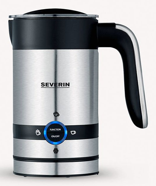 Severin Milchaufschäumer SM 3584 – 200 ml, 450 W, Teflonbeschichtet – Schwarz/Edelstahl
