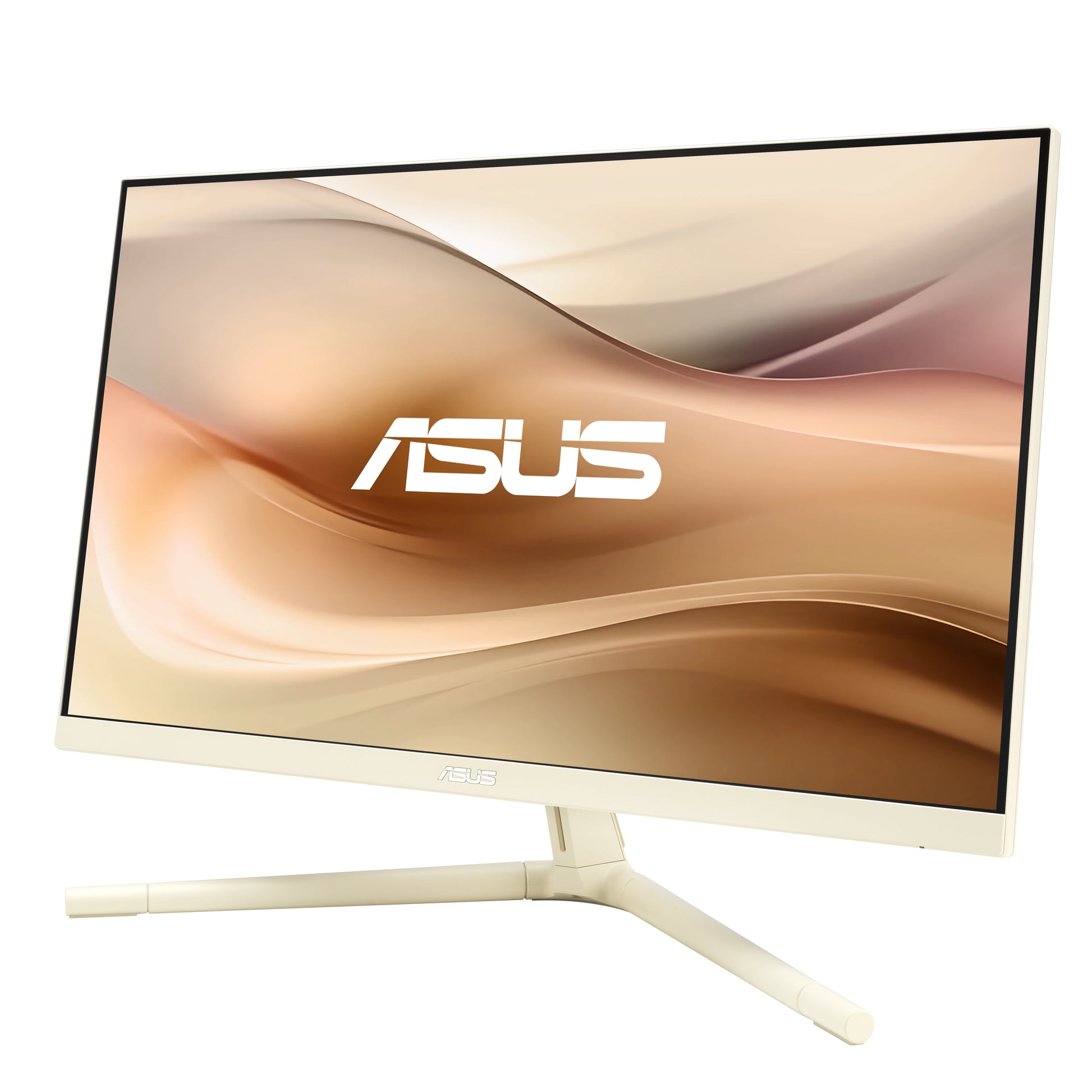 ASUS VU249CFE-M – Monitor, 23,8" 1920 × 1080 (Full HD), IPS, 100 Hz, 250 cd/m², USB-C, VESA 75 × 75, Gold
